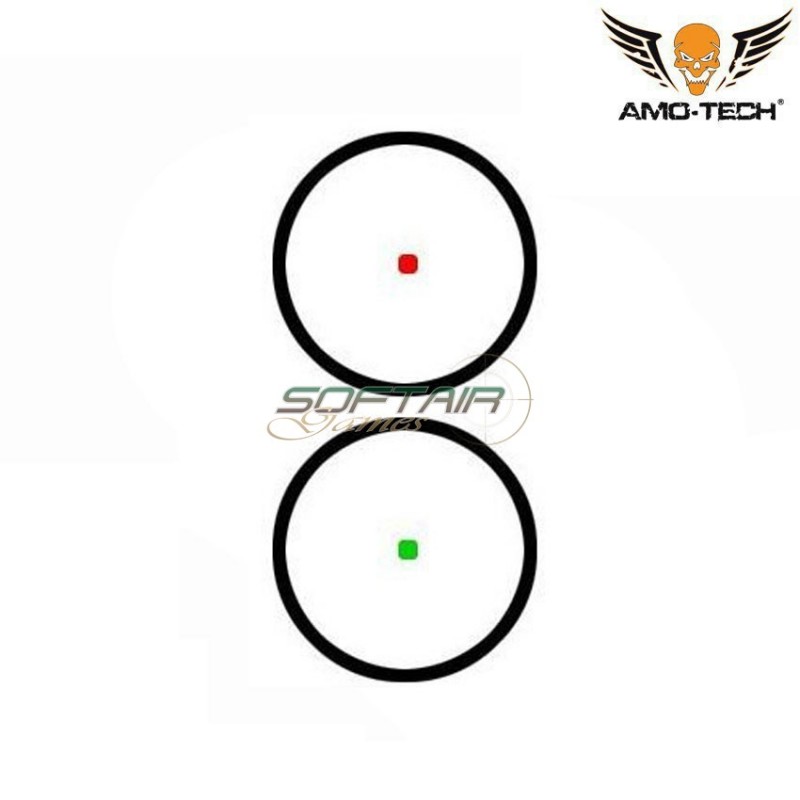 New generation acog dot 1x black amo-tech® (amt-hd30f-bk)