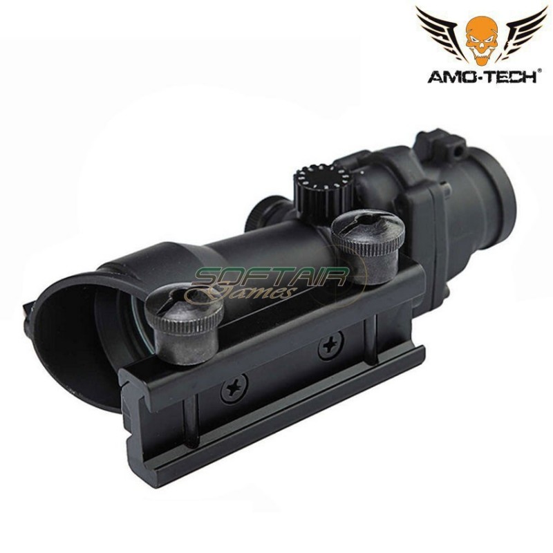 New generation acog dot 1x black amo-tech® (amt-hd30f-bk)