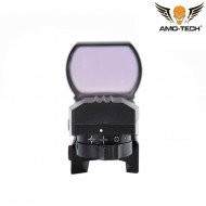 New generation open reflex dot 22mm mount black amo-tech® (amt-hd101-22mm-bk)