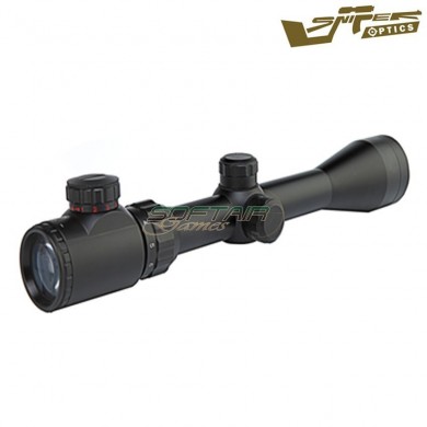 Ottica reticolo illuminato 3-9x40eg black sniper optics® (so-3-9x40eg)