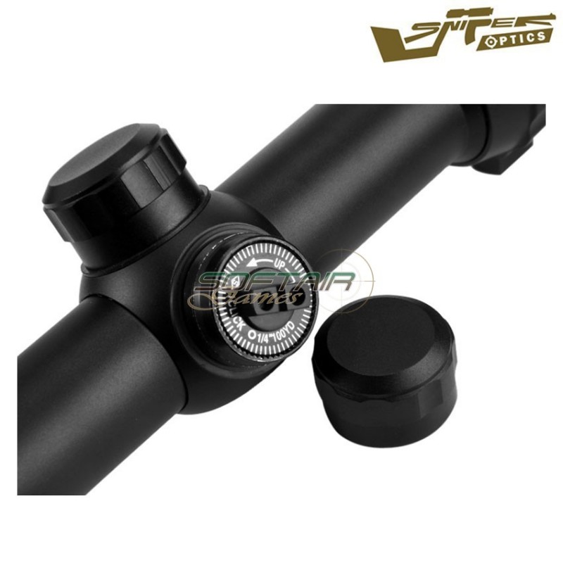 Ottica reticolo illuminato 3-9x40eg black sniper optics® (so-3-9x40eg)