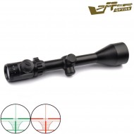 Scope illuminated reticle 3-9x50eg black sniper optics® (so-3-9x50eg)
