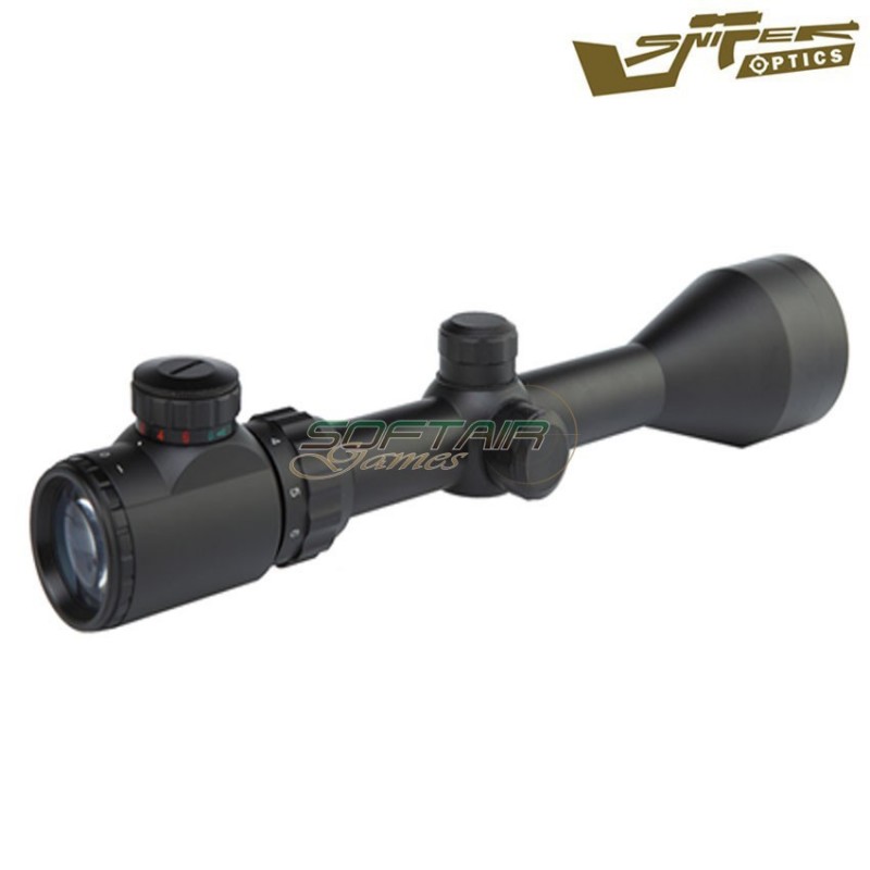 Scope illuminated reticle 3-9x50eg black sniper optics® (so-3-9x50eg)