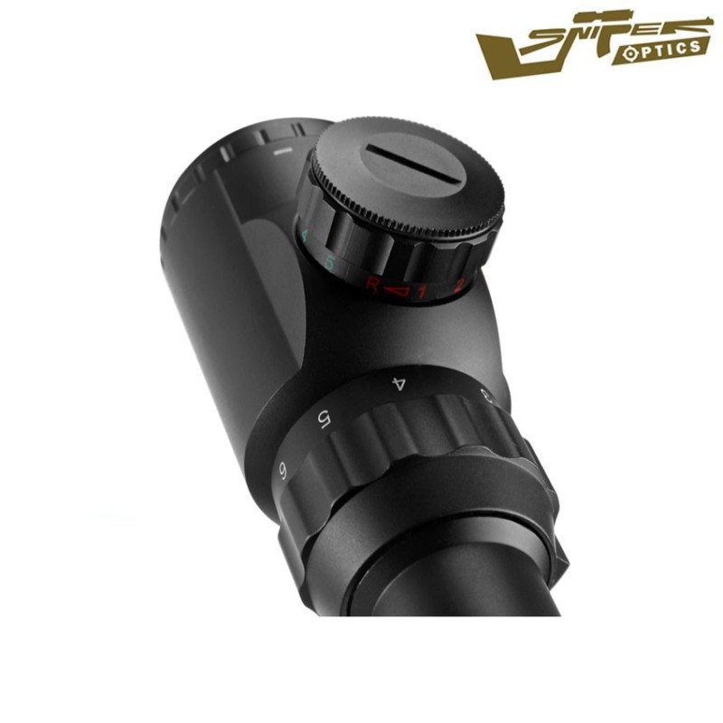 Ottica reticolo illuminato 3-9x50eg black sniper optics® (so-3-9x50eg)