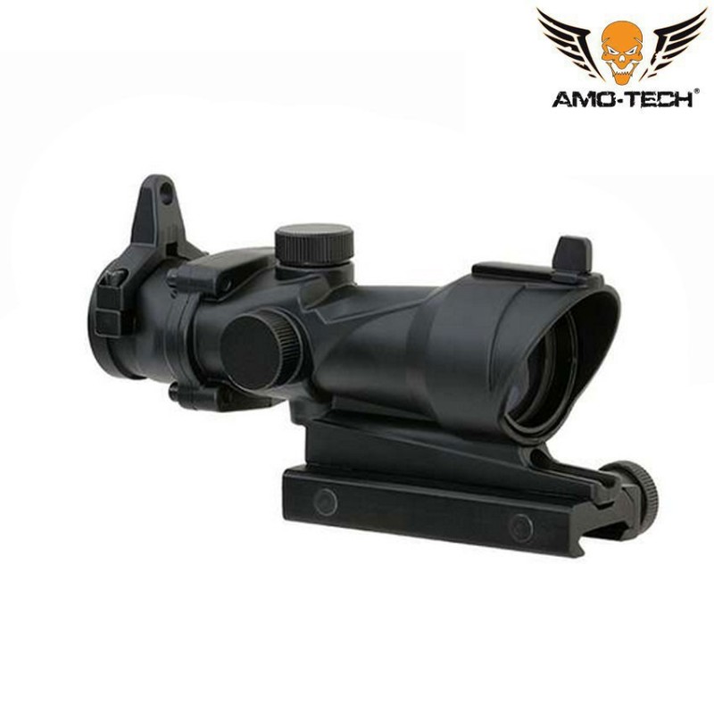 New generation acog 4x32 ottica black amo-tech® (amt-acog-4x32-bk)