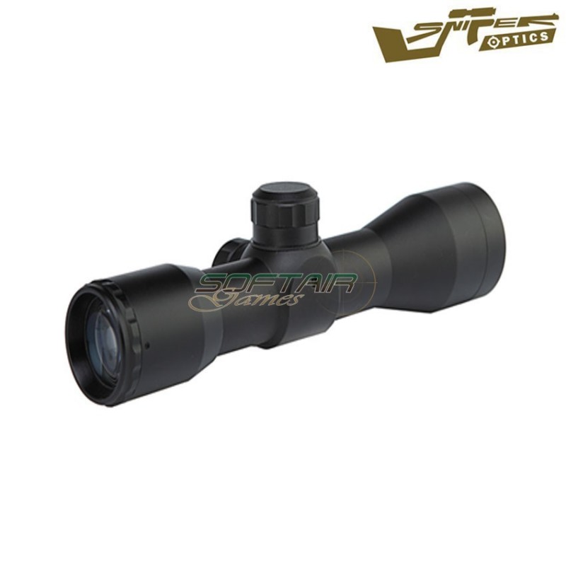 Scope 4x32l black sniper optics® (so-4x32l)