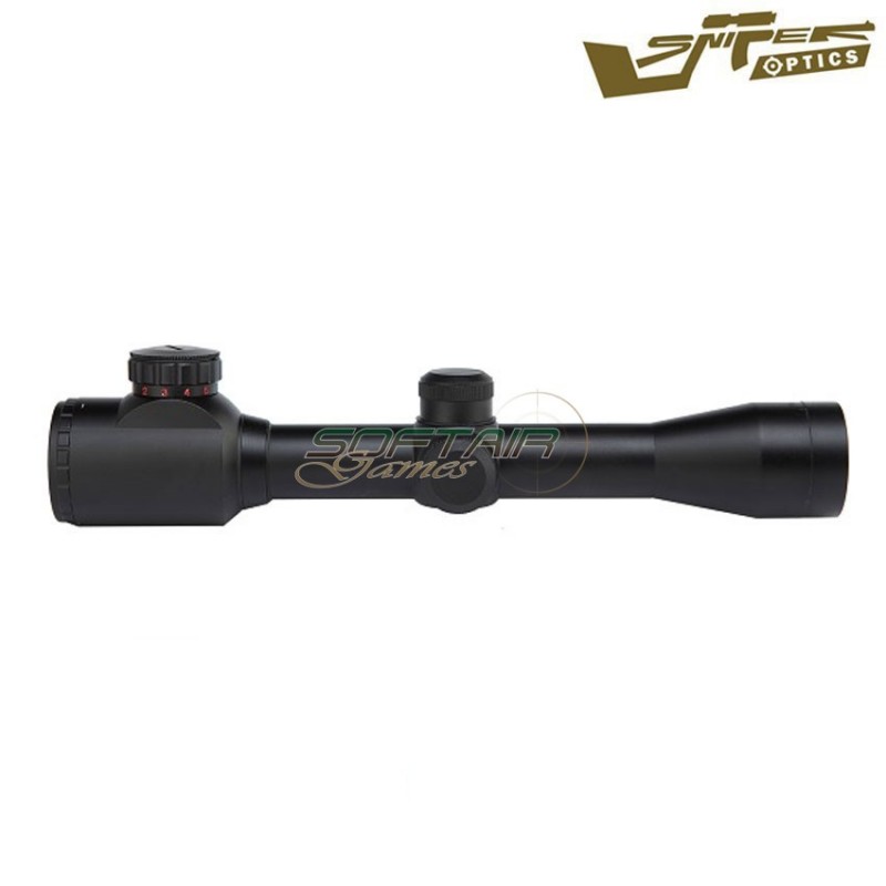 Ottica reticolo illuminato 4x32eg black sniper optics® (so-4x32eg)