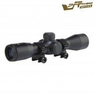 Scope illuminated reticle 4x32eg short black sniper optics® (so-4x32eg-short)