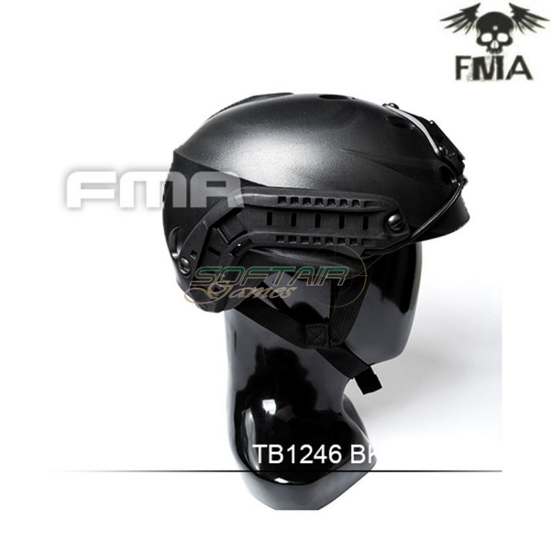 Helmet special force recon tactical black fma (fma-tb1246-bk)
