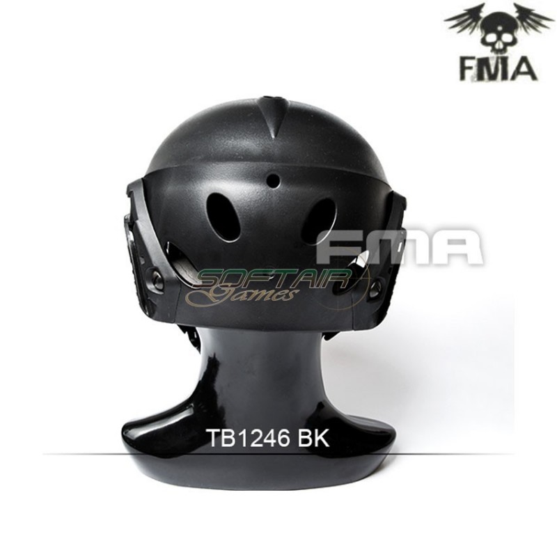 Helmet special force recon tactical black fma (fma-tb1246-bk)