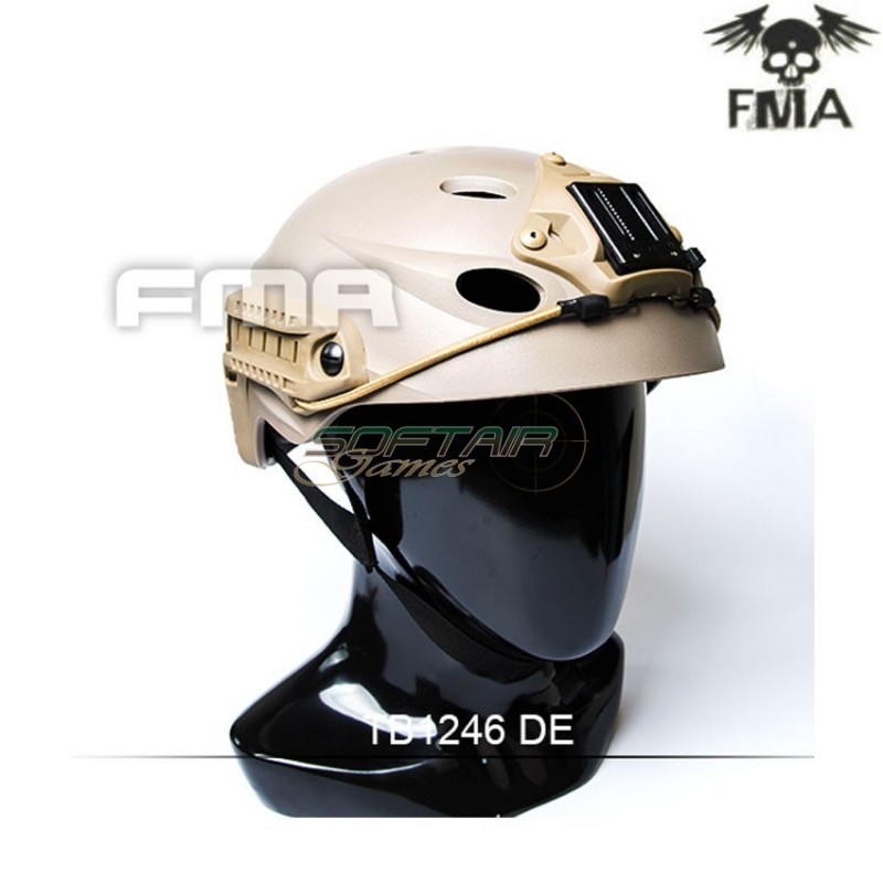 Elmetto special force recon tactical dark earth fma (fma-tb1246-de)