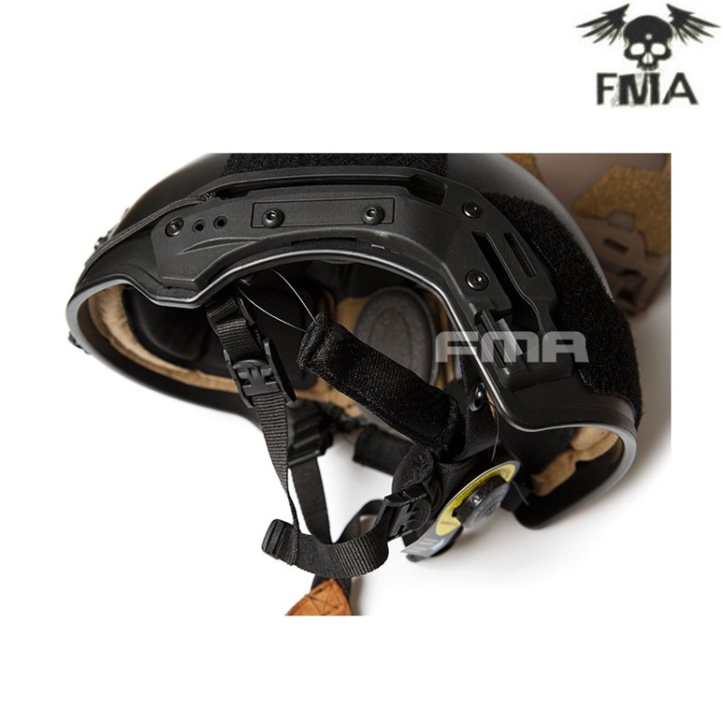 Helmet ex balistic twf montaineer black fma (fma-tb1268-bk)