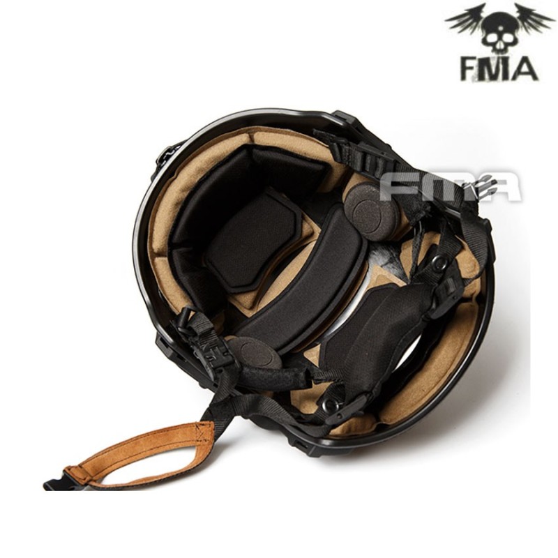 Helmet ex balistic twf montaineer black fma (fma-tb1268-bk)