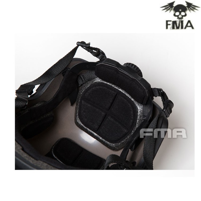 Helmet maritime thick & heavy version black fma (fma-tb1294/tb1295-bk)
