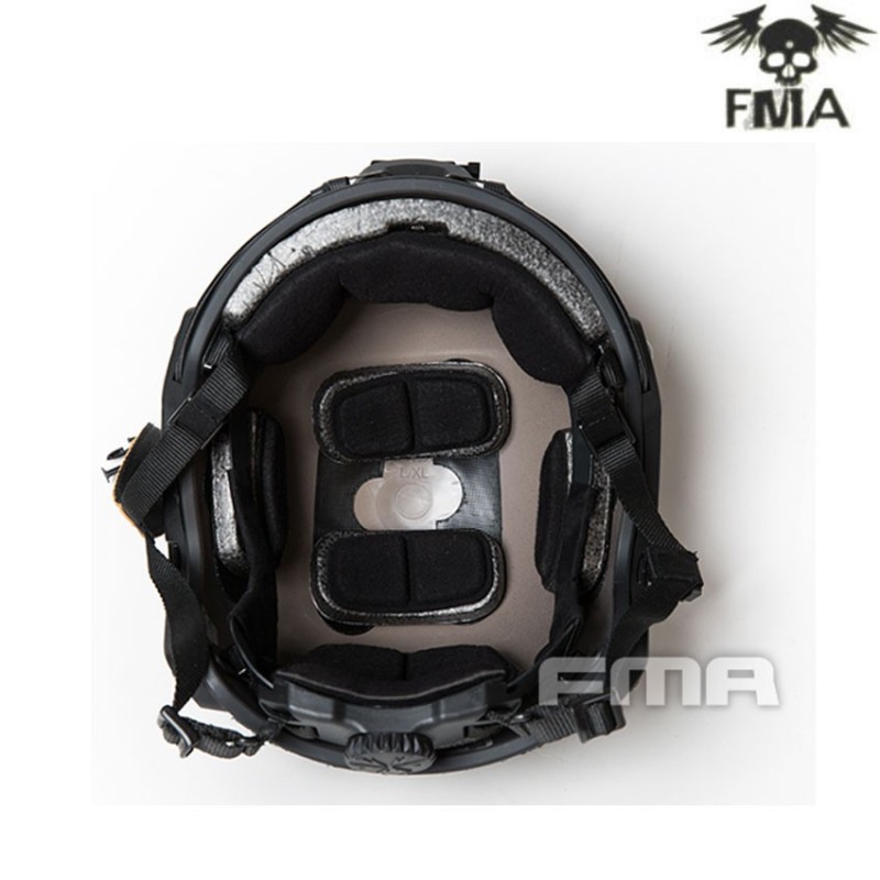 Elmetto maritime thick & heavy version black fma (fma-tb1294/tb1295-bk)