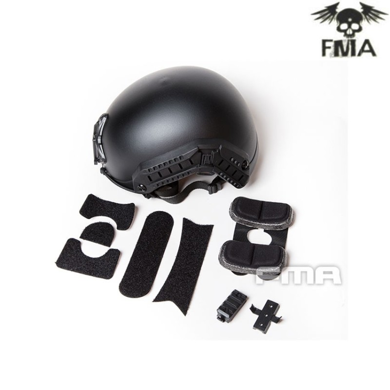 Helmet maritime thick & heavy version black fma (fma-tb1294/tb1295-bk)
