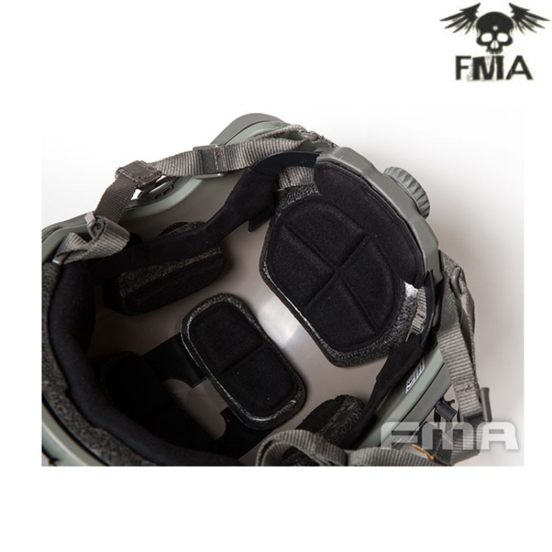 Helmet maritime thick & heavy version foliage green fma (fma-tb1294/tb1295-fg)