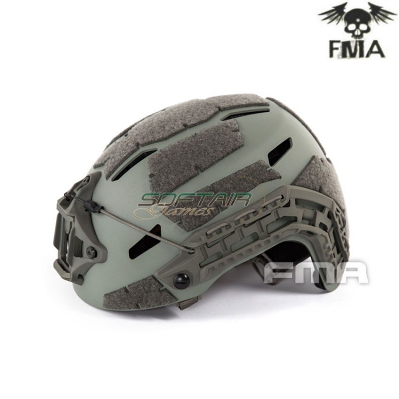 Elmetto caiman foliage green fma (fma-tb1307-fg)