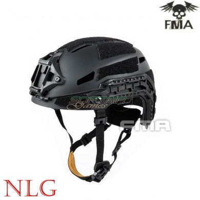 Helmet caiman ballistic black with new liner gear fma (fma-tb1307b-bk)
