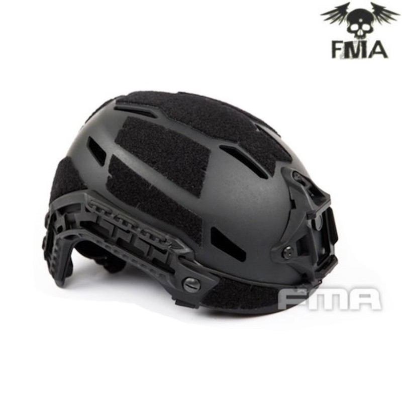 Helmet caiman ballistic black with new liner gear fma (fma-tb1307b-bk)
