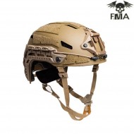 Elmetto caiman ballistic dark earth con new liner gear fma (fma-tb1307b-de)