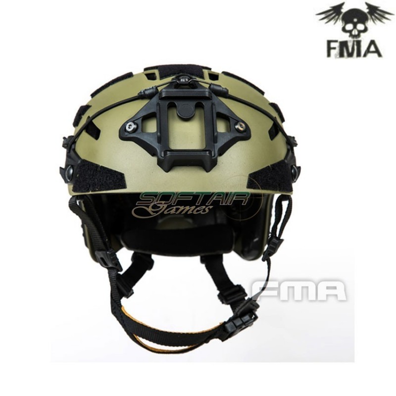 Elmetto caiman ranger green con new liner gear fma (fma-tb1307b-rg)