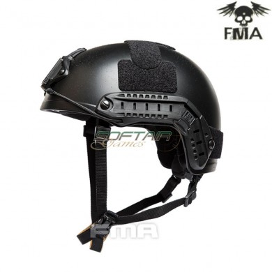 Helmet ballistic aramid thick & heavy verison black fma (fma-tb1321/tb1322-bk)