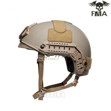 Helmet ballistic aramid thick & heavy verison dark earth fma (fma-tb1321/tb1322-de)