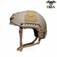 Helmet ballistic aramid thick & heavy verison dark earth fma (fma-tb1321/tb1322-de)