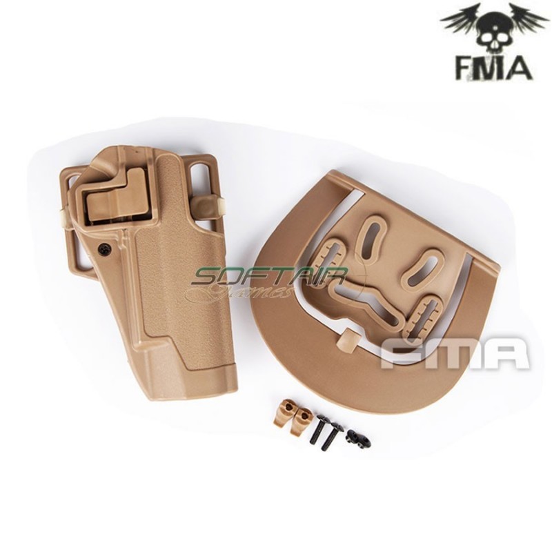 Rigid holster cqc serpa style 1911 gov. dark earth fma (fma-tb1155-de)