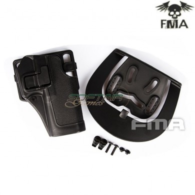 Rigid holster cqc serpa style glock black fma (fma-tb1156-bk)