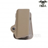 Tasca rigida porta caricatore singolo glock dark earth fma (fma-tb1312-de)