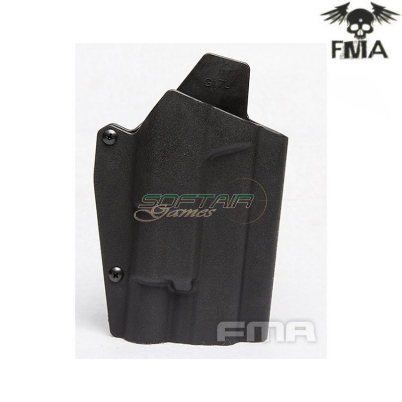 Fondina rigida glock g17l black fma (fma-tb1329-bk)