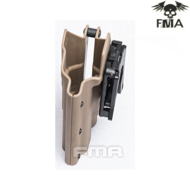 Rigid holster glock g17l dark earth fma (fma-tb1329-de)