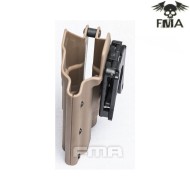 Rigid holster glock g17l dark earth fma (fma-tb1329-de)
