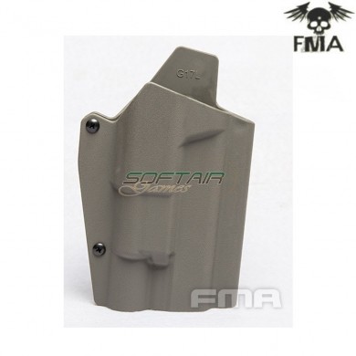 Rigid holster glock g17l foliage green fma (fma-tb1329-fg)