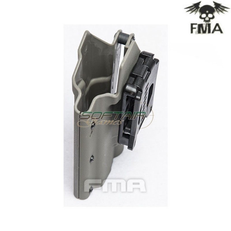 Fondina rigida glock g17l foliage green fma (fma-tb1329-fg)