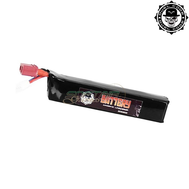 Lipo battery 11.1v x 800mah t-dean duel code (dc-ac13044)