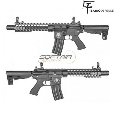 Electric rifle kenji long black saigo defense (sd-sgm4001b)