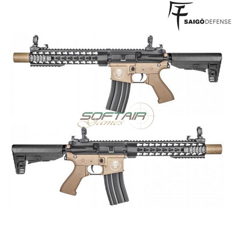 Fucile elettrico kenji long two tone saigo defense (sd-sgm4001t)