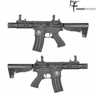 Fucile elettrico kenji short black saigo defense (sd-sgm4002b)