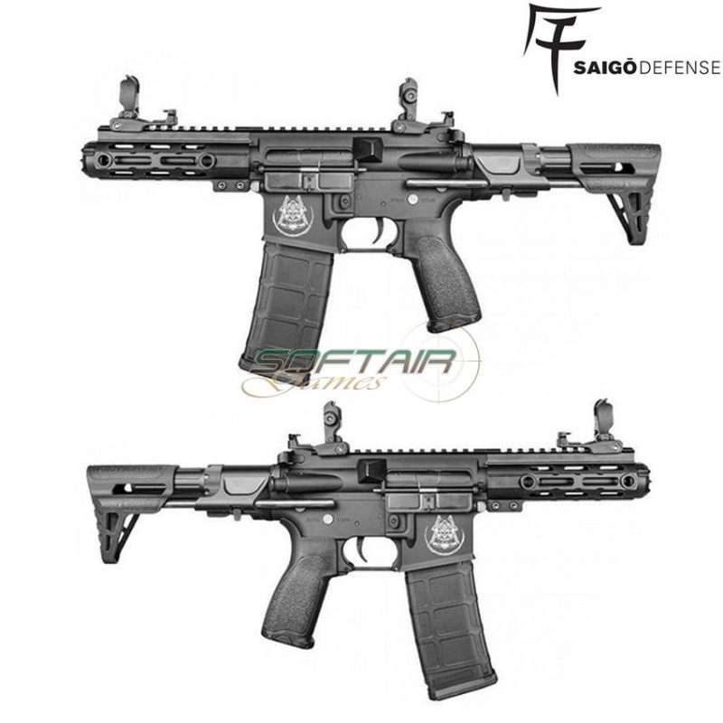 Electric rifle ronin black saigo defense (sd-sgm4004b)
