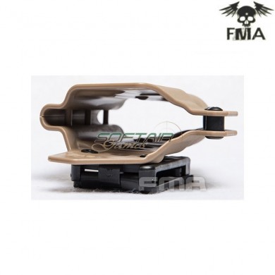 Rigid holster glock g17s dark earth fma (fma-tb1327-de)