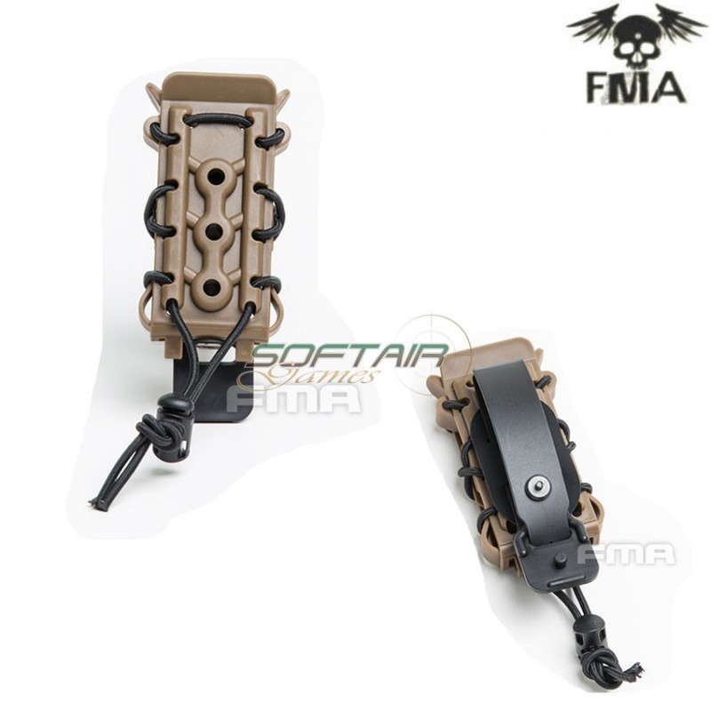Tasca porta caricatore pistola 45 hsg style dark earth fma (fma-tb1334-de)