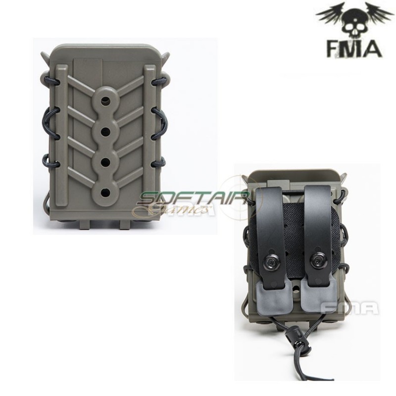 Tasca porta caricatore fucile 5.56 hsg style olive drab fma (fma-tb1335-od)