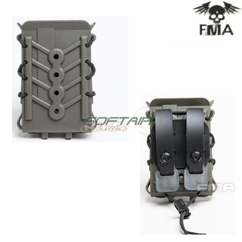Tasca porta caricatore fucile 7.62 hsg style olive drab fma (fma-tb1336-od)