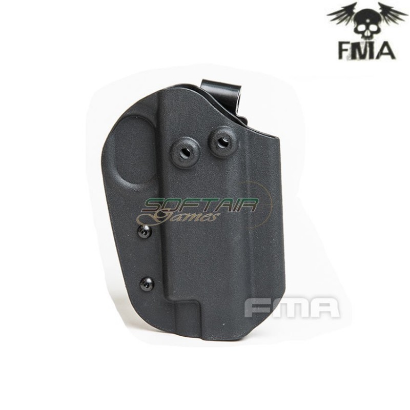 Rigid kydex holster for 1911 black type a fma (fma-tb1339-bk-a)