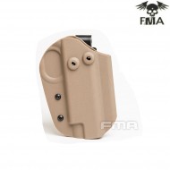 Fondina rigida kydex per 1911 dark earth type a fma (fma-tb1339-de-a)