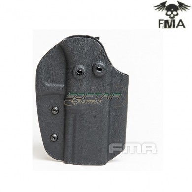 Rigid kydex holster for glock black type b fma (fma-tb1340-bk-b)