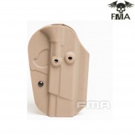 Fondina rigida kydex per m92 dark earth type a fma (fma-tb1341-de-a)